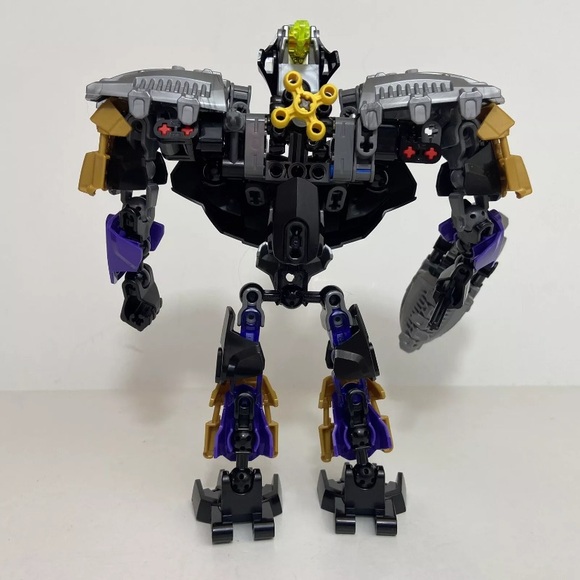 LEGO BIONICLE Onua - Master of Earth 70789 99% Complete No Gold Mask Or Manual. - Picture 7 of 9